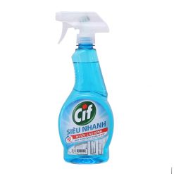 Nước Lau Kính Siêu Nhanh Cif 520ml