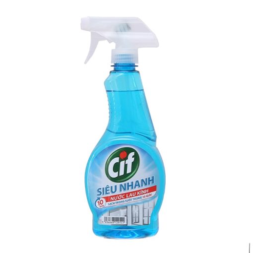 Nước Lau Kính Siêu Nhanh Cif 520ml