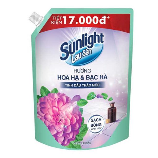 Nước Lau sàn Sunlight Tinh Dầu Thảo Mộc Túi 2kg
