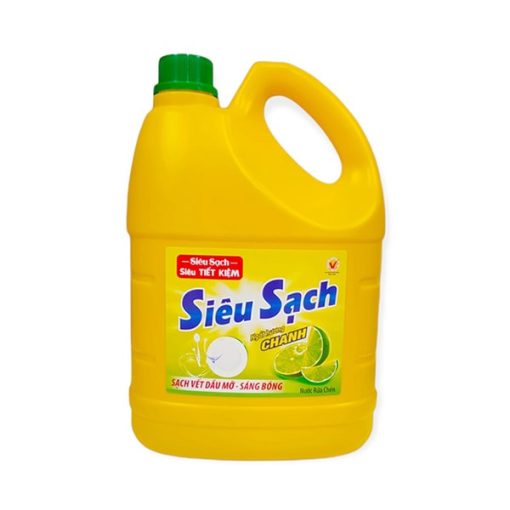 Nước Rửa Chén Lix Siêu Sạch Chanh 9kg
