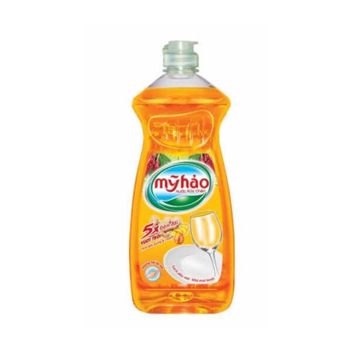 Nước Rửa Chén Mỹ Hảo 5X Gừng 400g (chai trong)