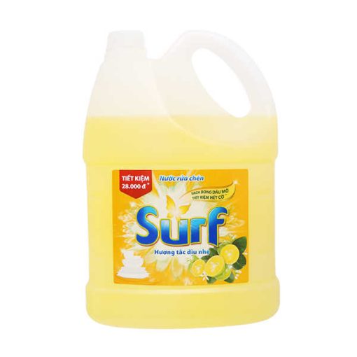 Nước Rửa Chén Surf Hương Tắc 4KG