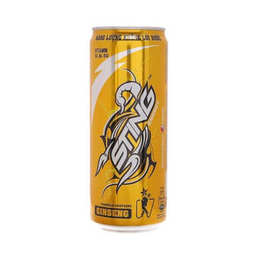 Nước Tăng Lực Sting Vàng Lon 330ml