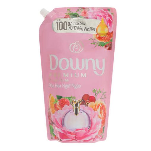 Nước Xả Vải Downy Đóa Hoa Thơm Ngọt Ngào Túi 1.35L