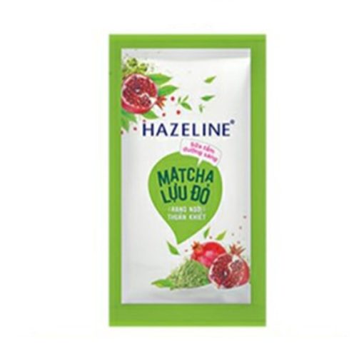 Sữa tắm Hazeline Dưỡng Sáng Matcha Lựu Đỏ 4.5g