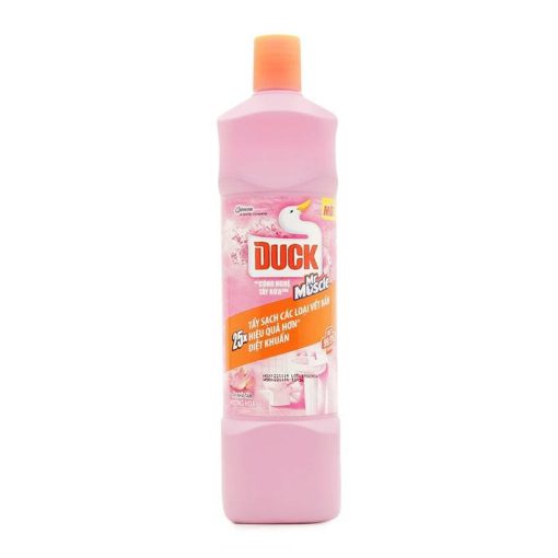 Tẩy Nhà Tắm Duck Hương Hoa Màu Hồng 900ML