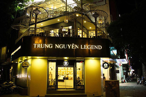 nhượng quyền cà phê Trung Nguyên