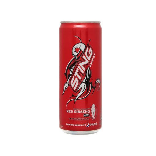 Nước Tăng Lực Sting Dâu Lon 320ml