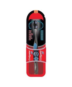 Bàn Chải Colgate 360 Charcoal Spiral Xoắn Kép