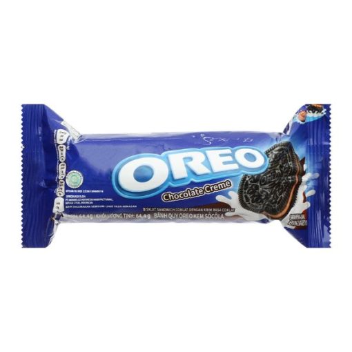 Bánh Quy Nhân Kem Oreo Vị Socola 64.4G