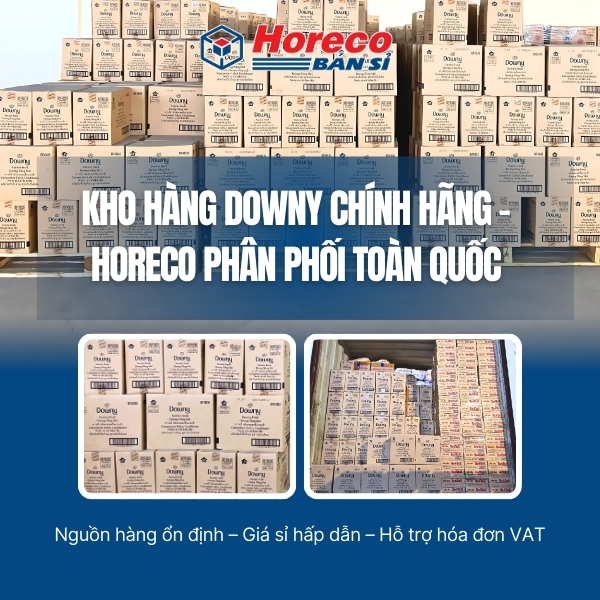 Nước xả Downy Hương Nắng Mai chính hãng với nhiều quy cách – từ gói nhỏ 18ml đến can 4L