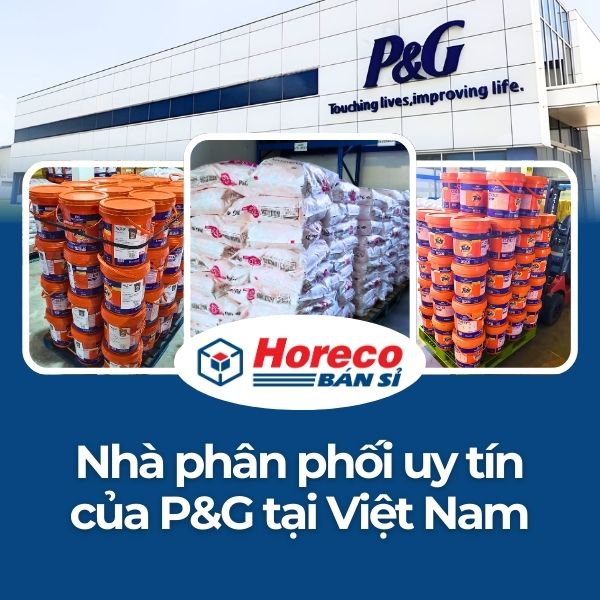 Horeco – nhà phân phối chính thức của P&G tại Việt Nam