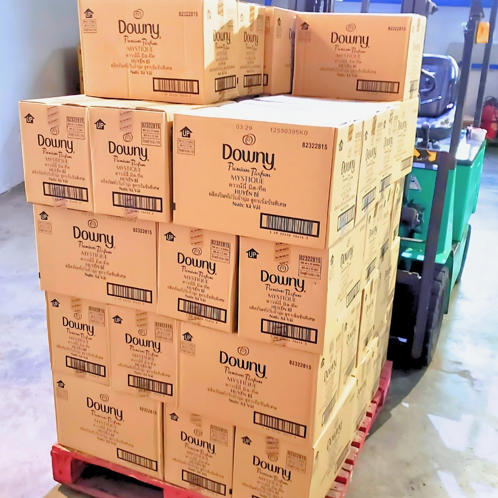 Vận chuyển nước xả Downy Hương Huyền Bí nguyên kiện tại kho Horeco