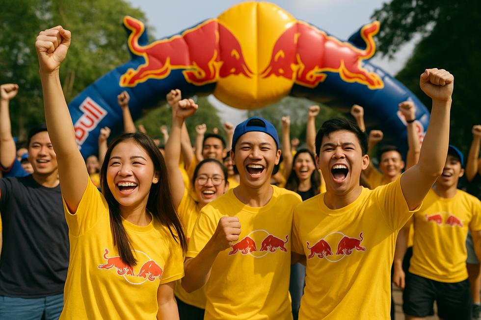Hình ảnh chai Red Bull mới được bổ sung kẽm, thể hiện cam kết của thương hiệu đối với sức khỏe người tiêu dùng.