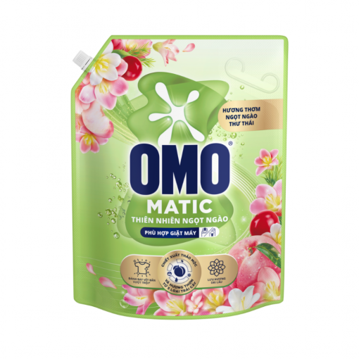 Nước Giặt Omo Thiên Nhiên Ngọt Ngào 3.6KG